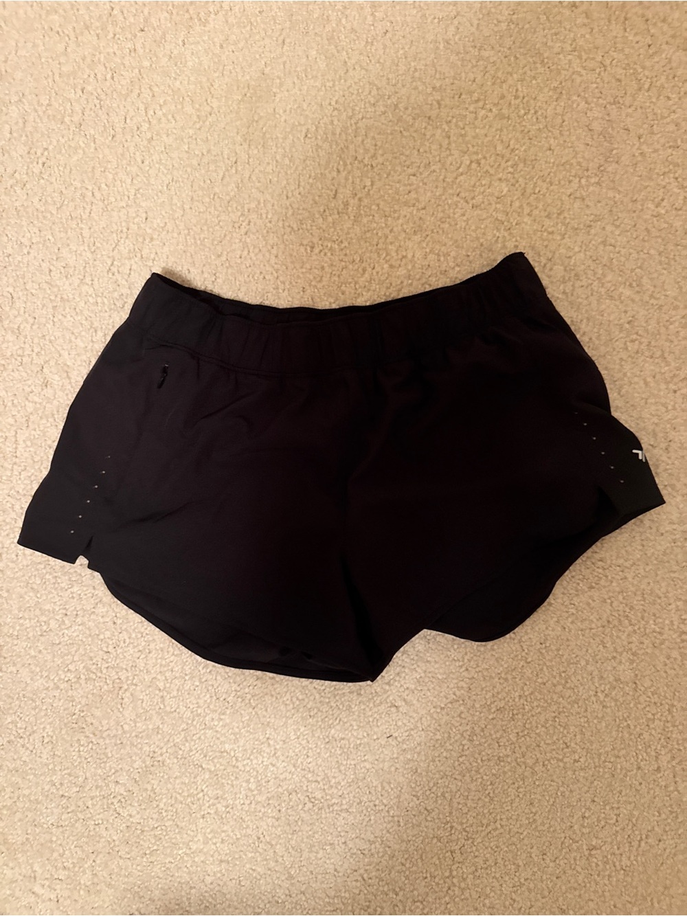 Old Navy Black Women's Athletic Tech Shorts 3” seam Size Small